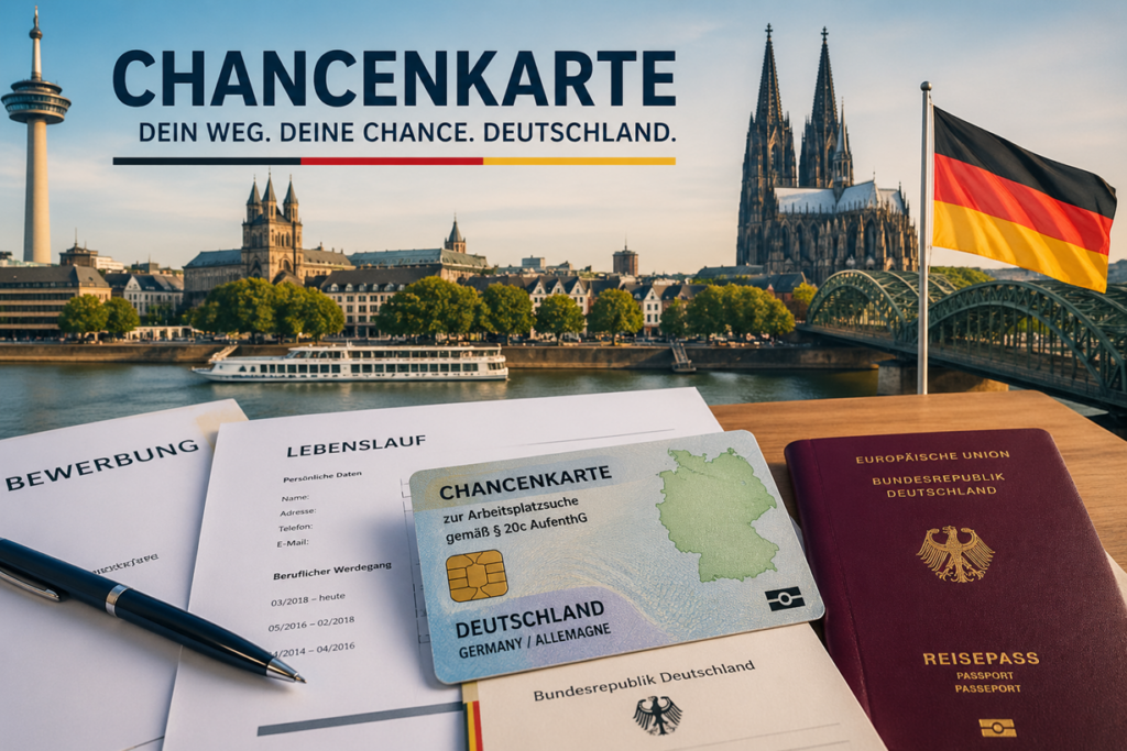 Chancenkarte là gì? Thẻ Cơ Hội Đức 2026 [§20a AufenthG]